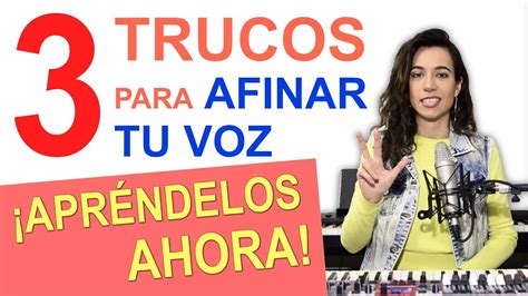 Como AFINAR La VOZ EJERCICIOS Para CANTAR Afinado Clases De CANTO