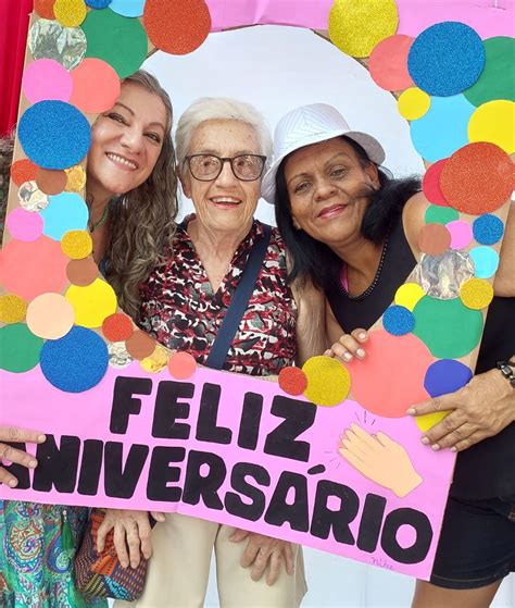 Festa Dos Aniversariantes Do M S Da Ch Cara Do Idoso Em Abril Teve