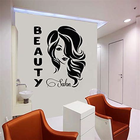 Amazon Beauty Salon Woman Face Hair Salon Style Nail Salon Wall