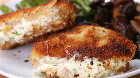 Garlic Herb Stuffed Pork Chops Youtube