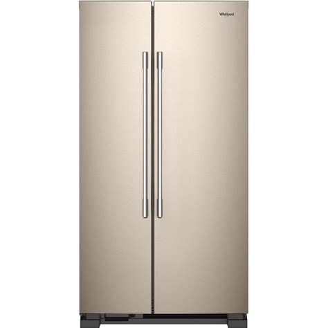 Customer Reviews Whirlpool 25 1 Cu Ft Side By Side Refrigerator