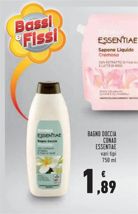 Bagno Doccia Conad Essentiae Vari Tipi Ml Offerta Di Conad Margherita