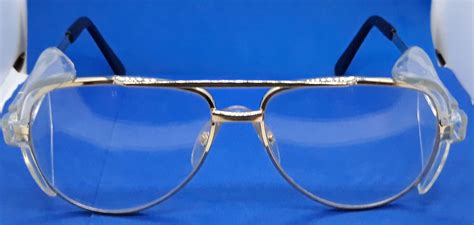 Bouton Aviator Style Safety Glasses With Side Shields Model Etsy