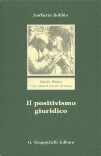 Il Positivismo Giuridico Lezioni Di Filosofia Del Diritto Norberto