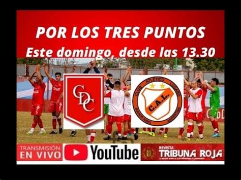 PRIMERA D EN VIVO Def Cambaceres vs Atlético Lugano YouTube