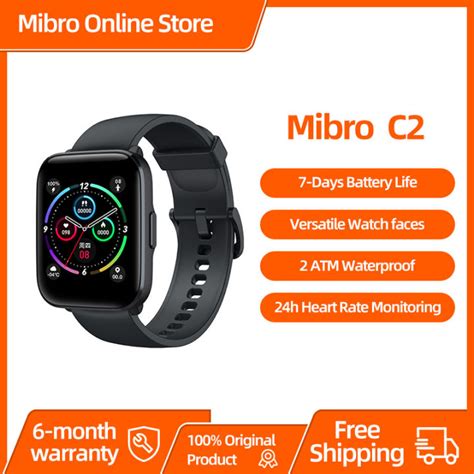 Mibro C Smart Watch For Men And Women Global Version Inch Hd