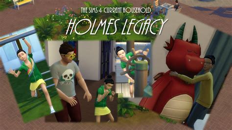 The Sims Current Household July The Holmes Legacy Youtube