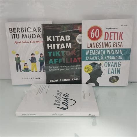 Jual Paket Buku Berbicara Itu Mudah Asal Tahu Caranya Kitab Hitam