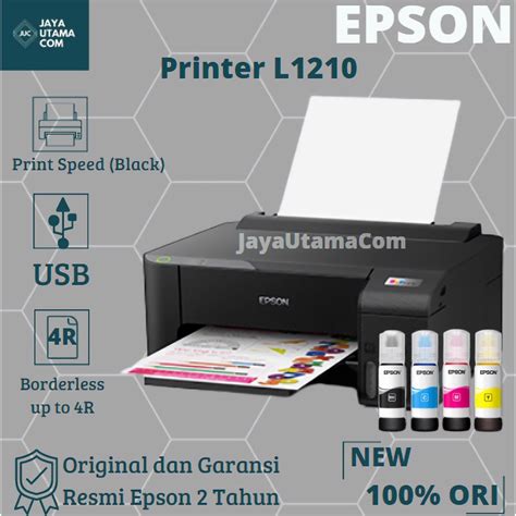 Jual Printer Epson L1210 Pengganti Epson L1110 Print Only Shopee Indonesia