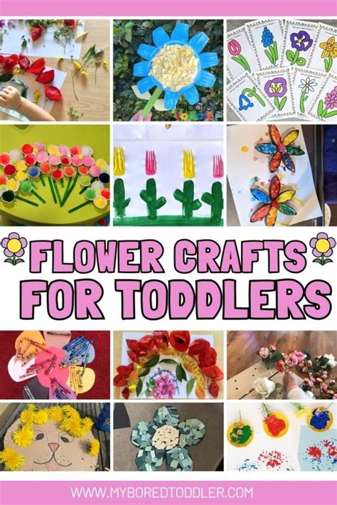Flower Crafts And Activities For Toddlers And Preschoolers Pinterest