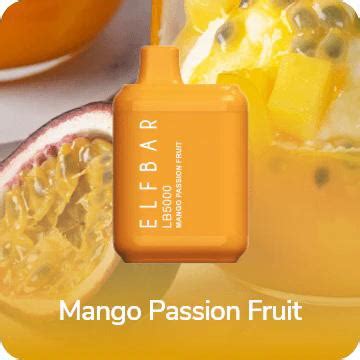 Elf Bar LB5000 Puffs Mango Passion Fruit House Of Clouds