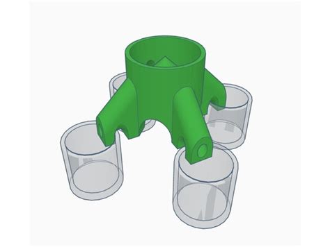 4 Way Drink Dispenser Stl File For 3d Printing Digital Etsy Hong Kong