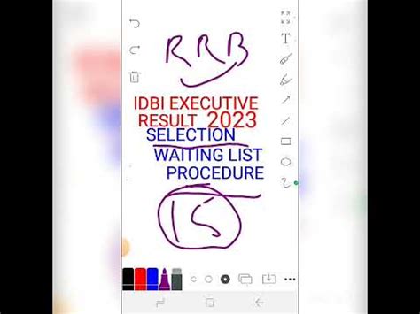 IDBI EXECUTIVE 2023 RESULT DOCUMENT VERIFICATION SELECTION