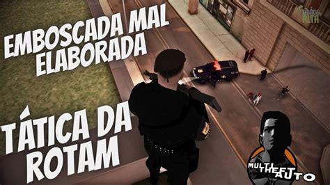 A Emboscada Mal Elaborada Pelo Bandidos Mta Rp Youtube