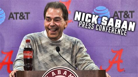 Nick Saban Previews Sec Championship Matchup With Georgia Youtube