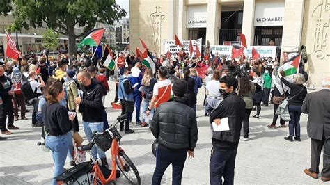 Manifestation Pro Palestinienne à Caen La Position De La France Dénoncée