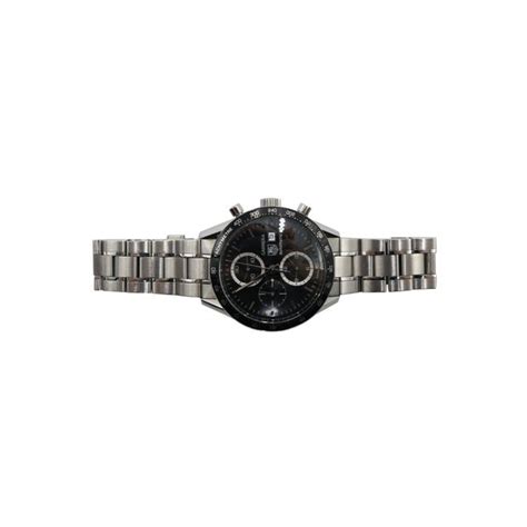 TAG HEUER Carrera Calibre 16 Chronograph Black Watch