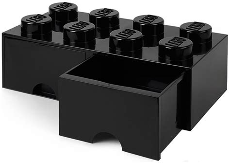 Lego Rangements Pas Cher Brique Noire De Rangement Lego