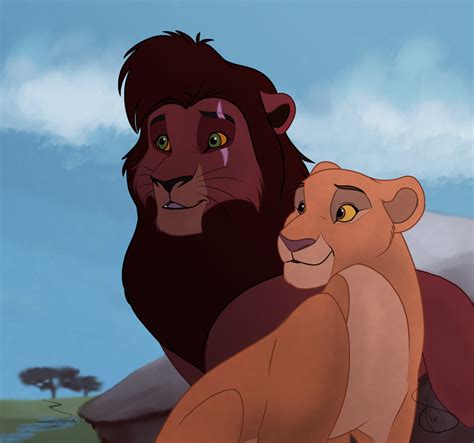 Kovu and Kiara — Weasyl