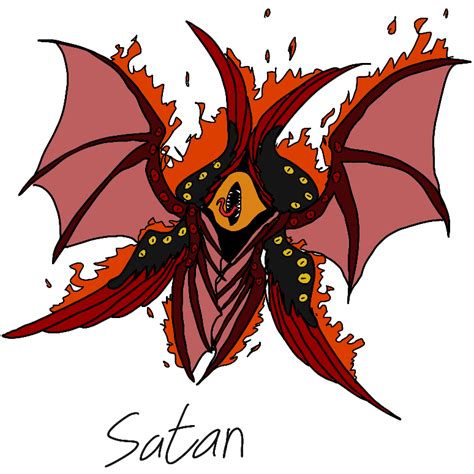 Satan (in biblically accurate angel form) by KamaandHallie on DeviantArt