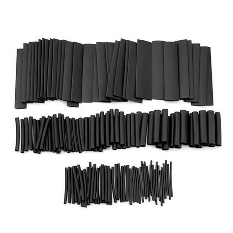 Pieces Heat Shrink Tube Kit Insulation Sleeving Electrical Wire