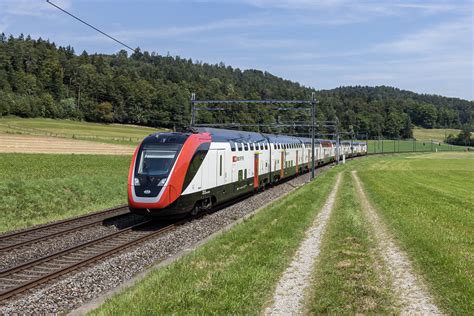 RABDe 502 021 Der SBB Zwischen Elgg Und Schottikon