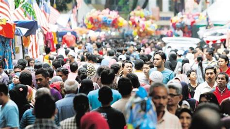 Jumlah Penduduk Malaysia Kini Juta Lelaki Melebihi Perempuan