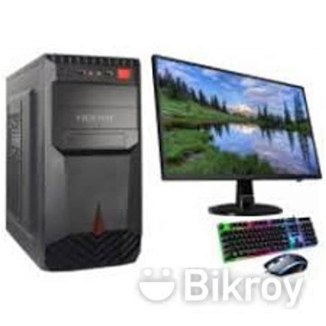 নতুন পিসি পাইকারি Core I7 শেষ অফার 128gb ‍ssd 4gb 19 Monitor 18000 For Sale In Mohammadpur