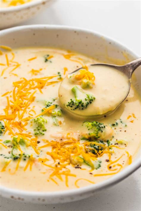 Quick Broccoli Cheddar Soup Recipe