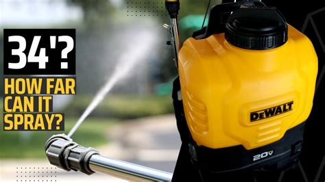 Dewalt Battery Powered Backpack Sprayer YouTube