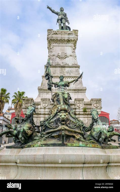 Porto Portugal Full Length Sculpture Of Prince Henry The Navigator