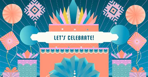 Let S Celebrate Birthday ECard Blue Mountain ECards