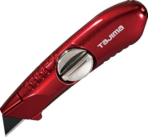 Tajima Vr 101r V Rex Vr Series Retractable Blade Utility Knife Red