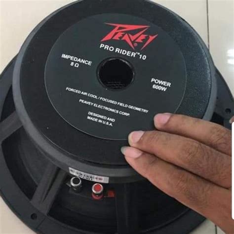 Jual SPEAKER PEAVEY 10 INCH PRO RIDER 600 WATT KOMPONEN Speaker