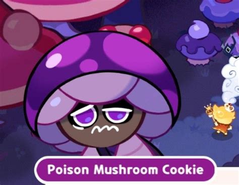 Poison Mushroom Cookie Being Bitten By The Prince Mushroom Cookies Cute Disney Pictures