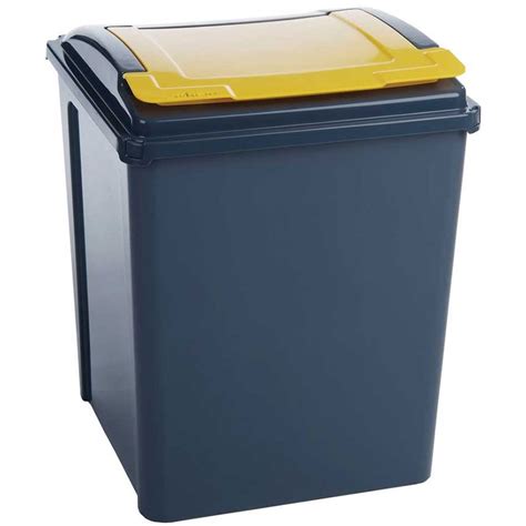 25l And 50l Recycling Bins With Coloured Lids Ese Direct