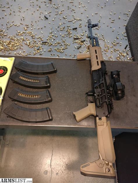 Armslist For Sale Trade Psa Ps Ak Gf With Magpul Fde Mlok Zhukov