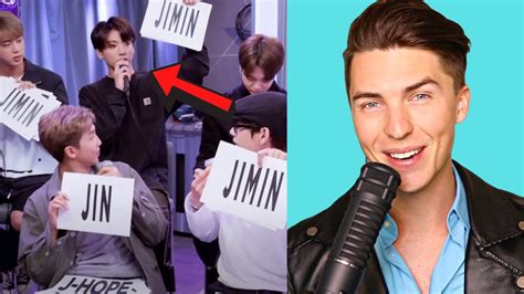 VOCAL COACH Reacts To BTS Plays Who Is Most Likely To YouTube