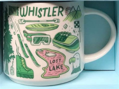 Been There Whistler Starbucks Mugs