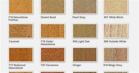 Deck Stain Colors