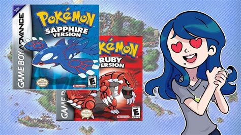 Pokémon Ruby and Sapphire Nintendo GameBoy Advance Retro Game