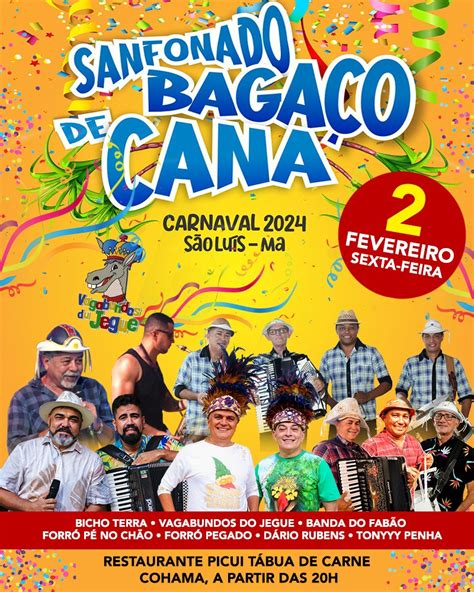 Bloco Sanfonado Baga O De Cana Anima Pr Vias As Melhores Atra Es