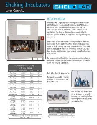 Shaking Incubator Ssi Ssi R Pdf