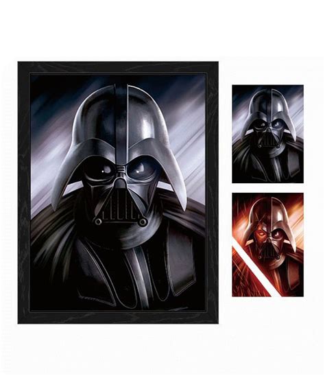 Unique Darth Vader Flip Poster Star Wars 3D Poster Anakin Etsy