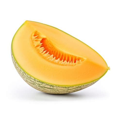 Premium Ai Image Melon Isolated On A White Background