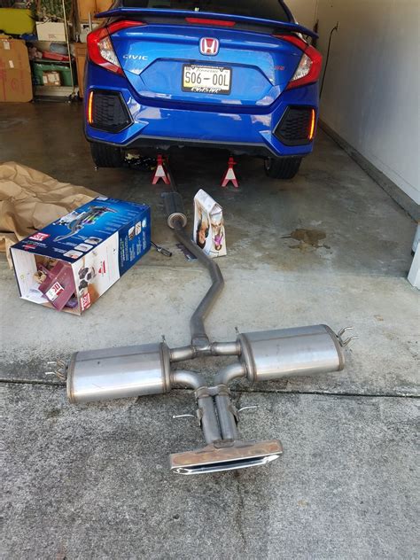 Wtb 2018 Civic Si Sedan Stock Exhaust 2016 Honda Civic Forum 10th