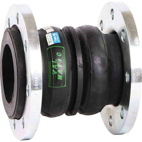 Valmatic Double Sphere Rubber Flexible Joint Flanged Valmatic