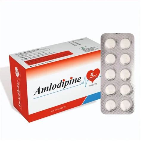 Amlodipine Tablets IP 5 Mg Cipla Ltd At 50 Box In Bavla ID