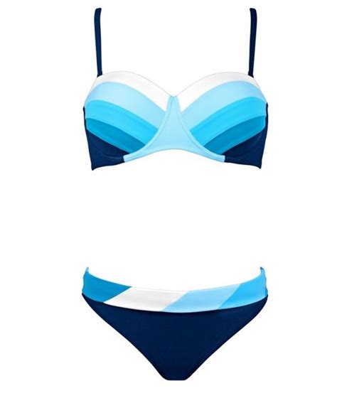 Bikini Bandeau Azul De Lidea 2018 Bikinis Sin Tirantes Lenceria Emi