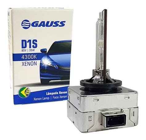 Lampada Original Xenon D1s Gauss 35w 85v 4300k Gl145 D1s Frete grátis